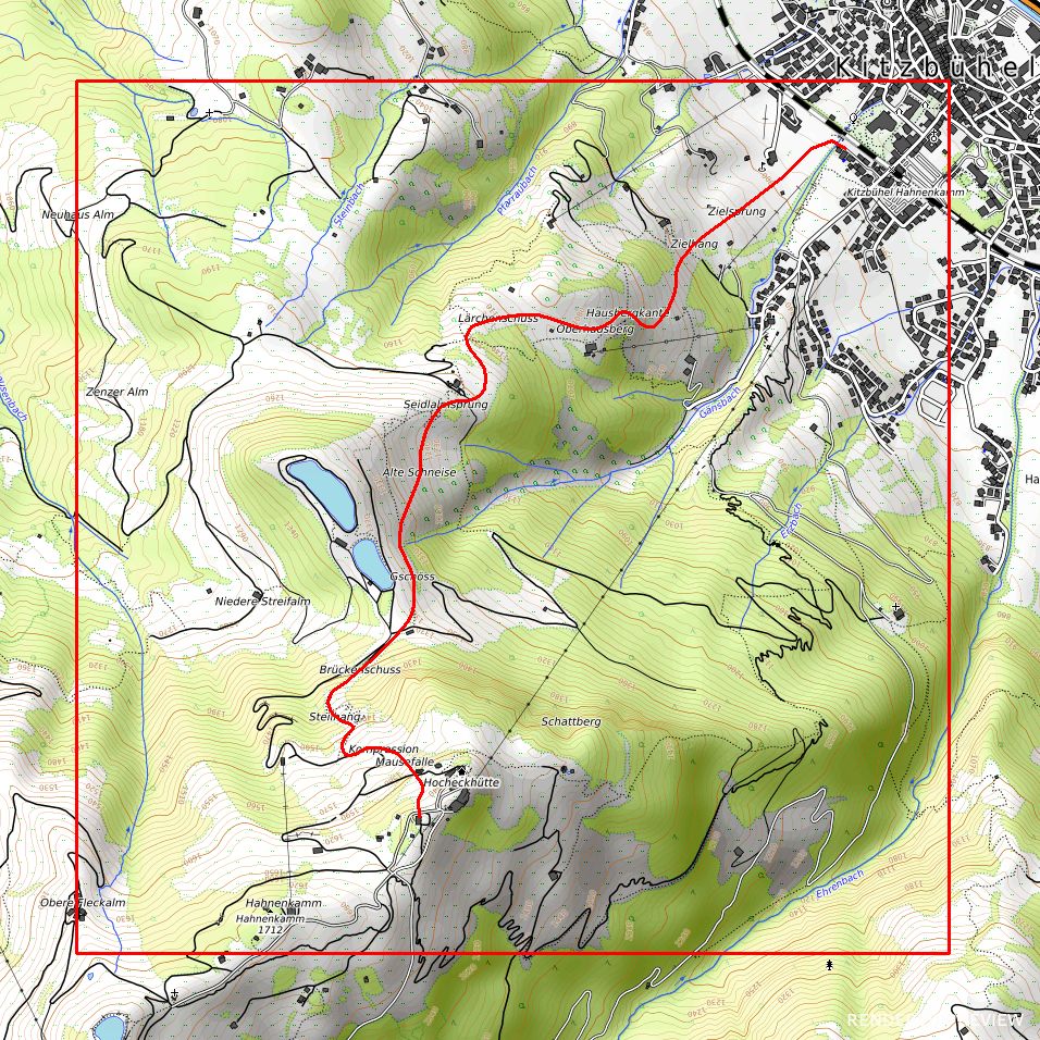 Relief Track | Hahnenkamm - Downhill | Ski Race