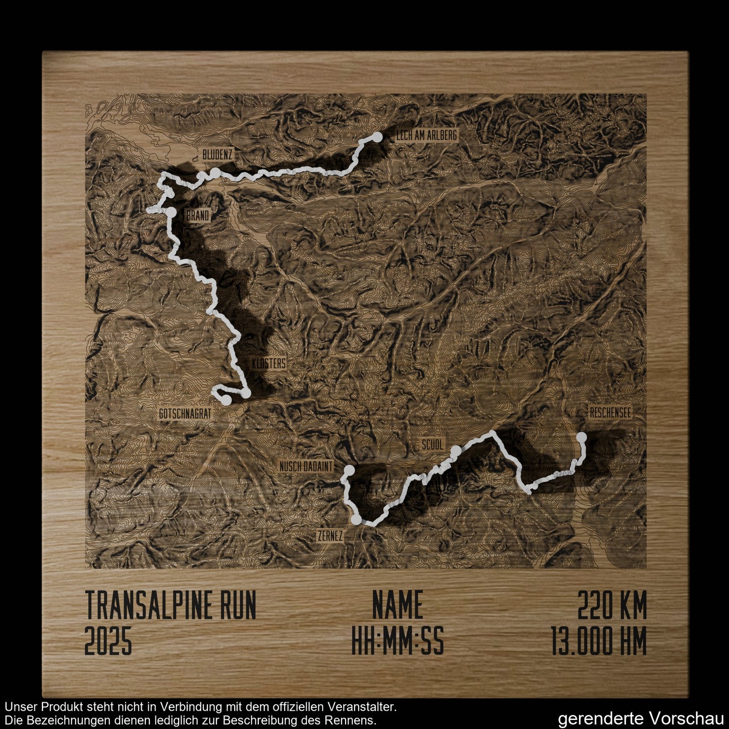 TrailMap | TAR - Transalpine Run | 2025