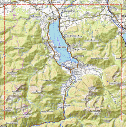 Relief "Oak" Tegernsee
