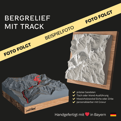 Relief Track | Alpenüberquerung | Tegernsee - Sterzing