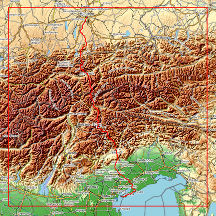 Relief Track | Alpenüberquerung | München - Venedig