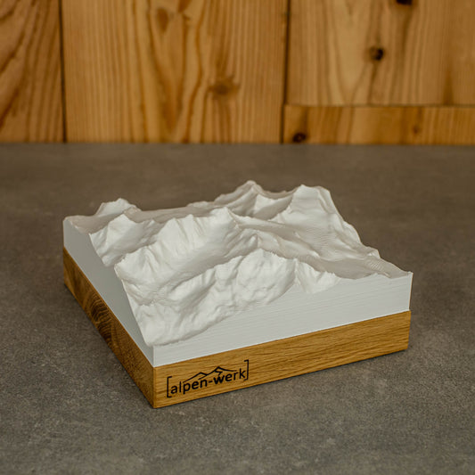 Relief "Chêne" Zuckerhütl, Wilder Freiger, Wilder Pfaff