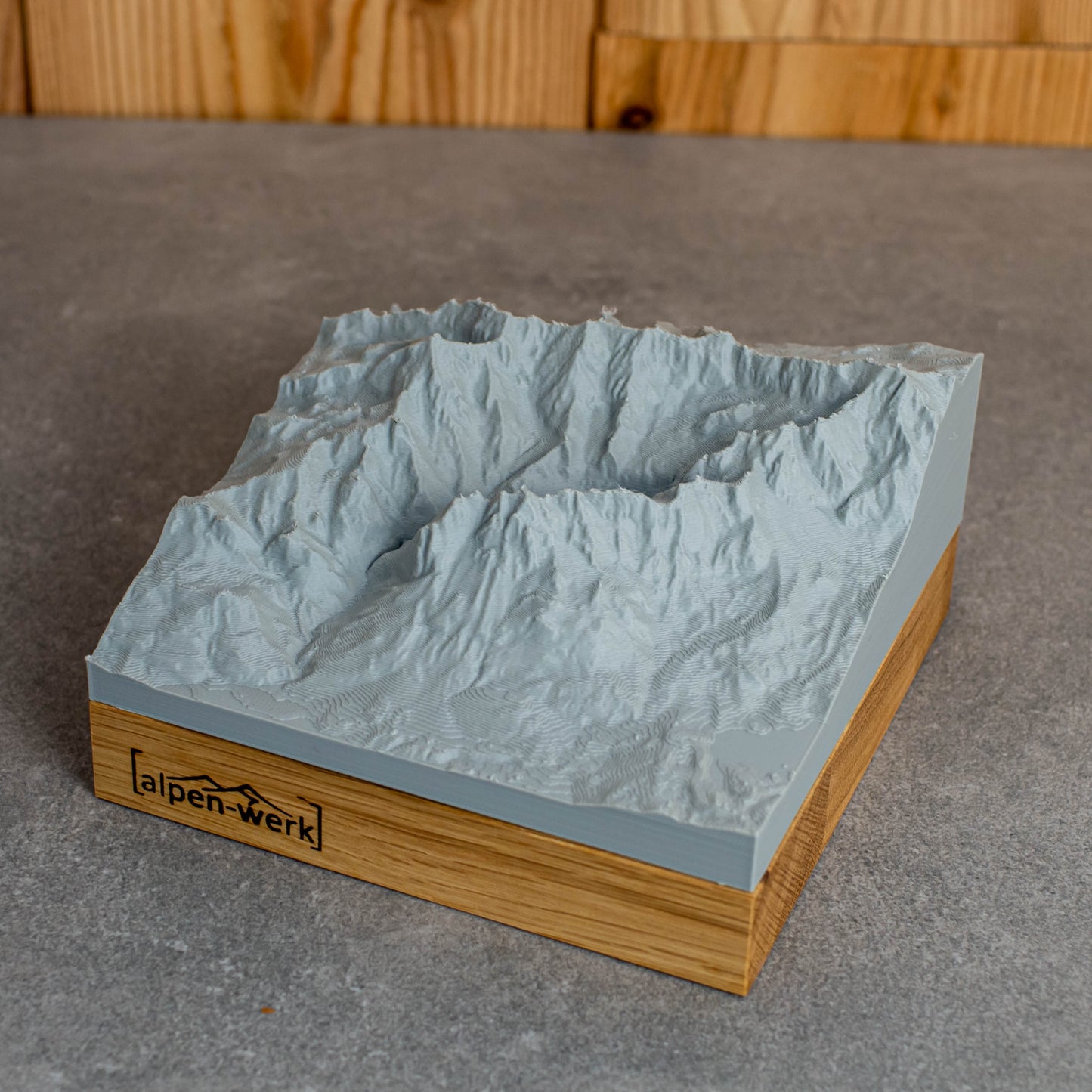 Relief "Oak" Alpspitze, Höllental, Zugspitze, Jubiläumsgrat