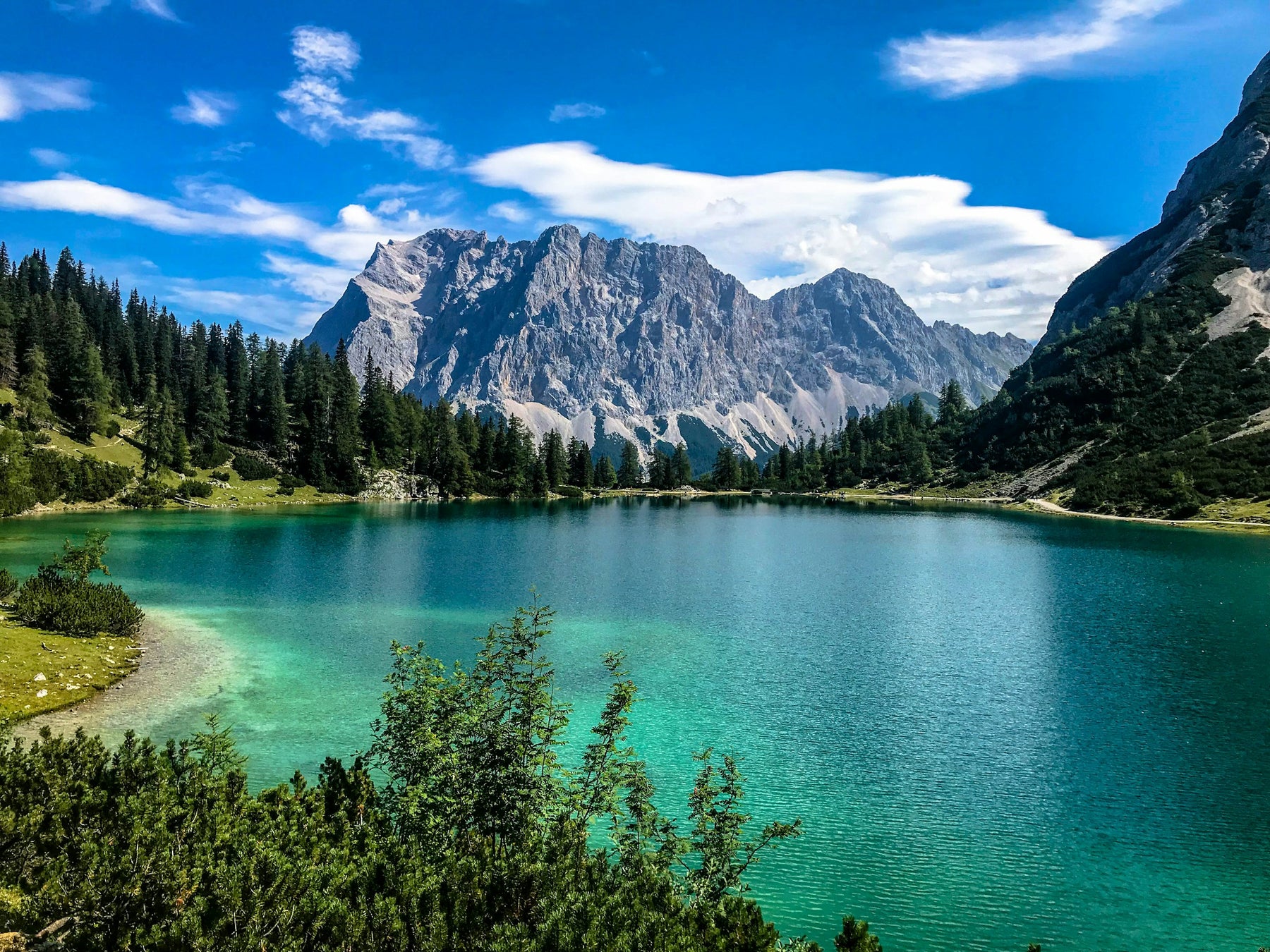 Zugspitze — 3D-Bergrelief von alpen-werk