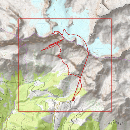 Mountain Model Track | Hoher Dachstein, normal route via the glacier
