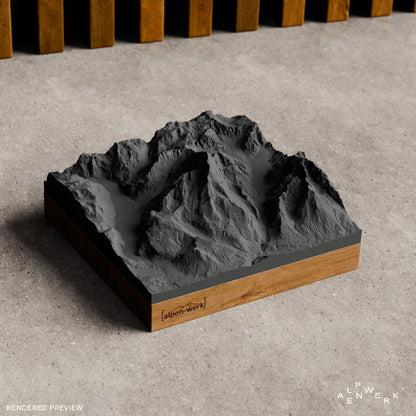 Bergrelief Classic | Watzmann
