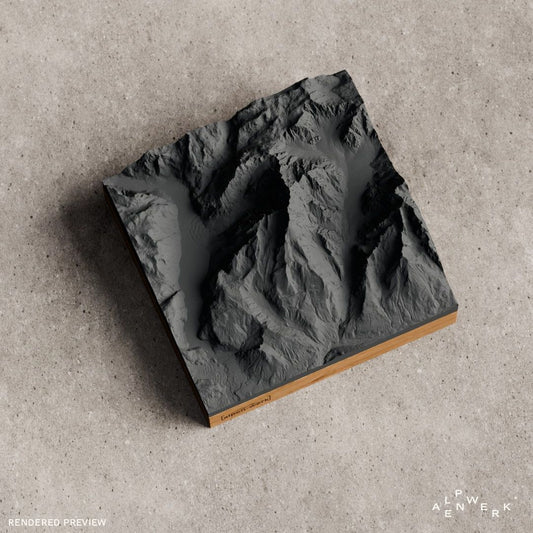 Bergrelief Classic | Watzmann