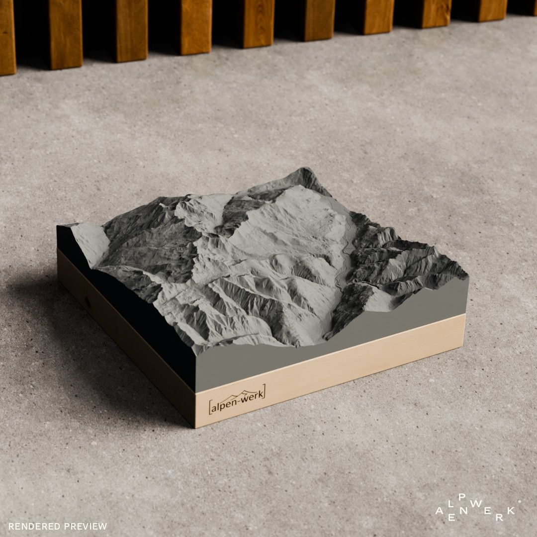 Bergrelief Classic | Serfaus Fiss Ladis