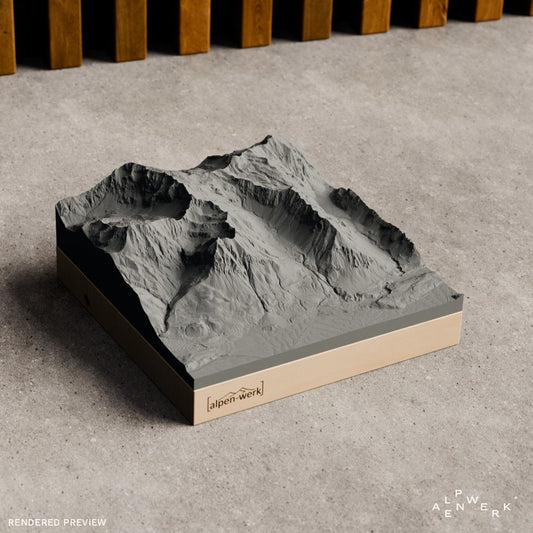 Bergrelief Classic | Nebelhorn