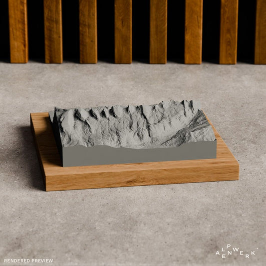 Bergrelief Classic | Churfirsten