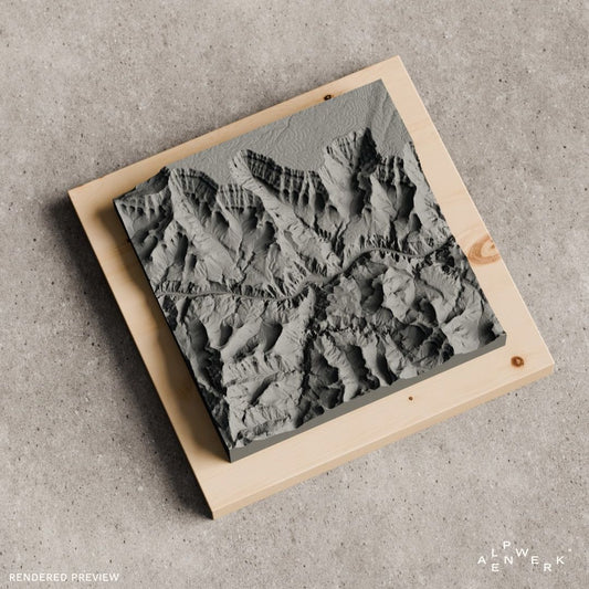 Bergrelief Classic | Grand Canyon | Mather Point