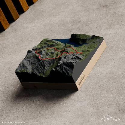 Bergrelief Natural | Kleine Reibn