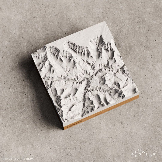 Bergrelief Classic | Grand Canyon | Mather Point
