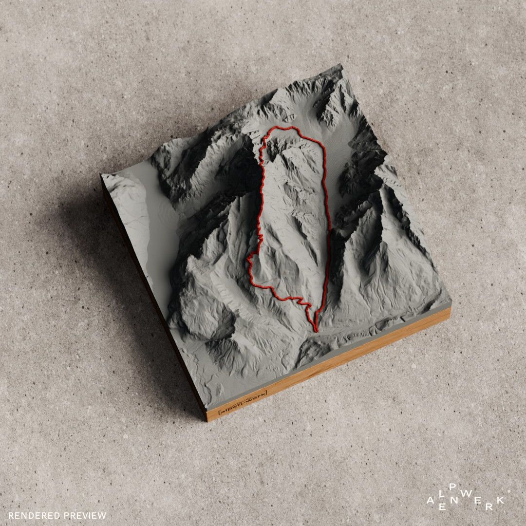 Relieve Ruta | Travesía del Watzmann