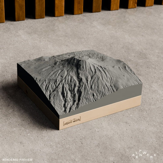 Bergrelief Classic | Kilimanjaro | Uhuru Peak