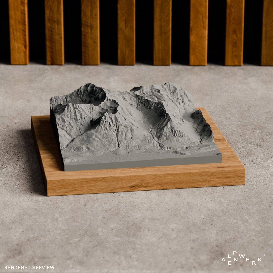 Bergrelief Classic | Nebelhorn