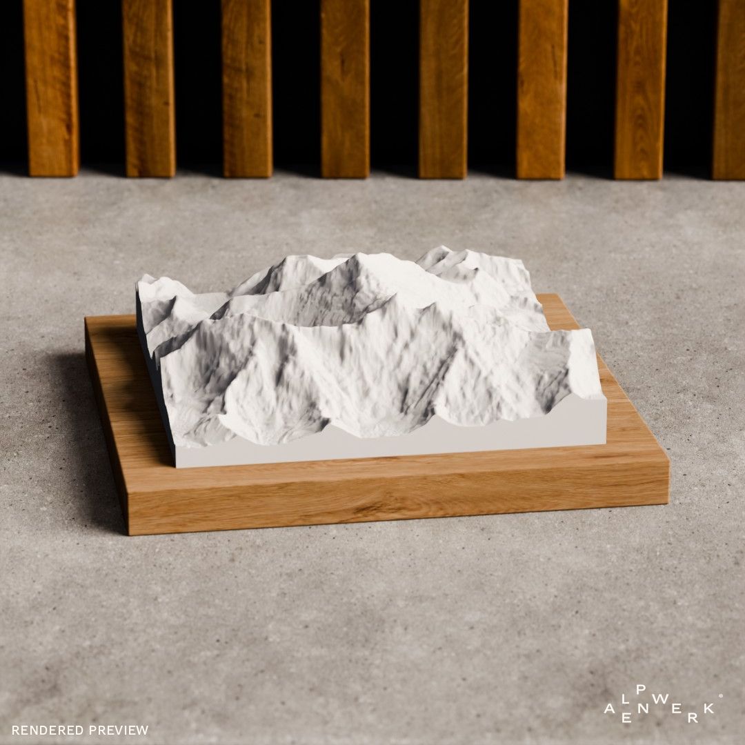 Bergrelief Classic | Mount Everest