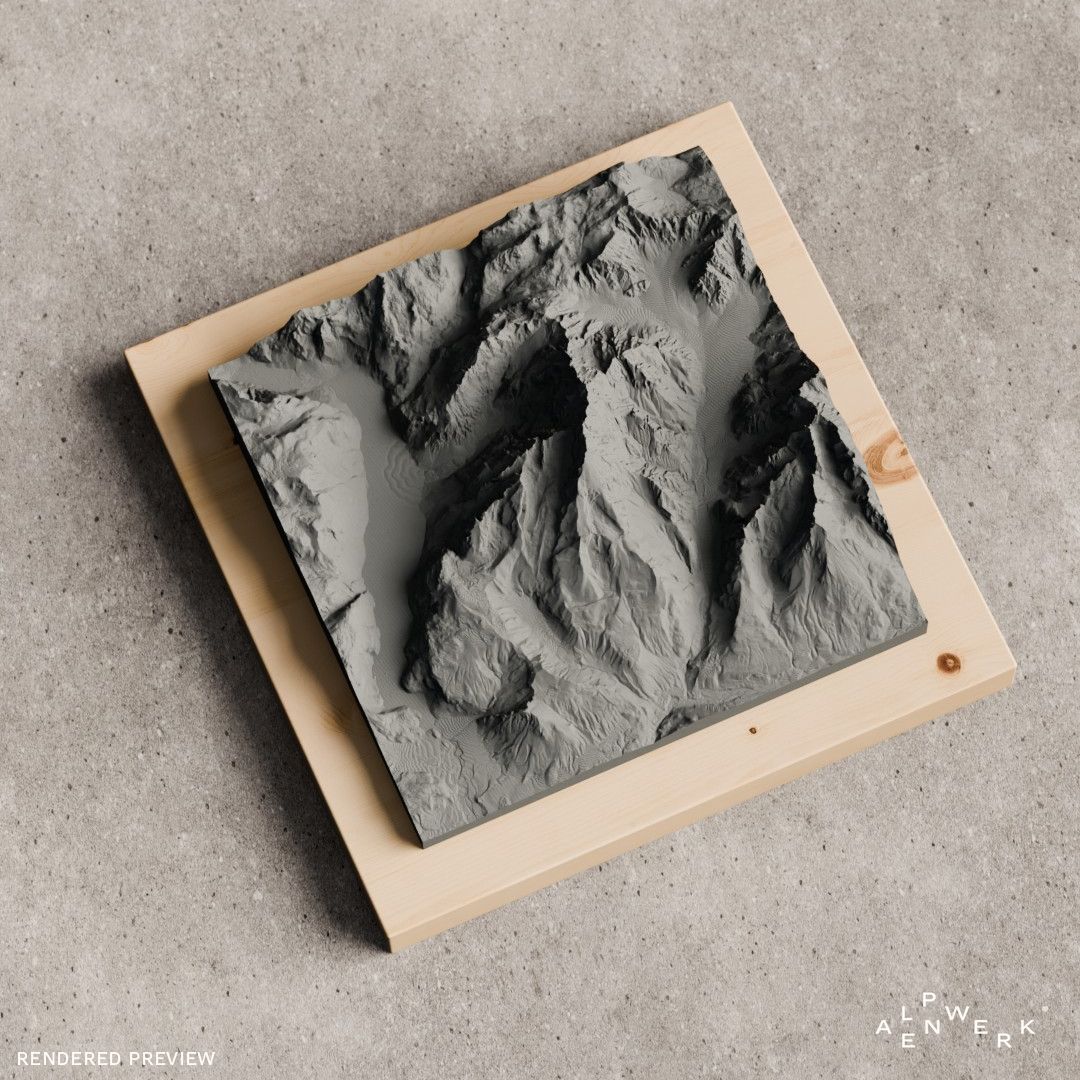 Bergrelief Classic | Watzmann