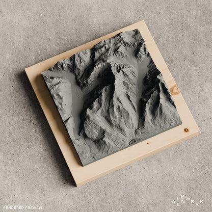 Bergrelief Classic | Watzmann