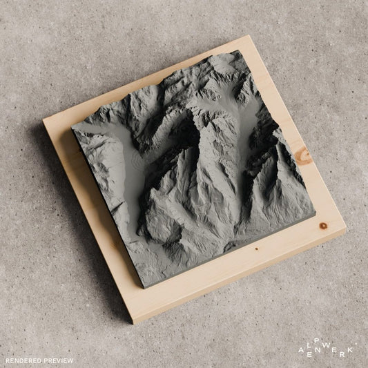 Bergrelief Classic | Watzmann