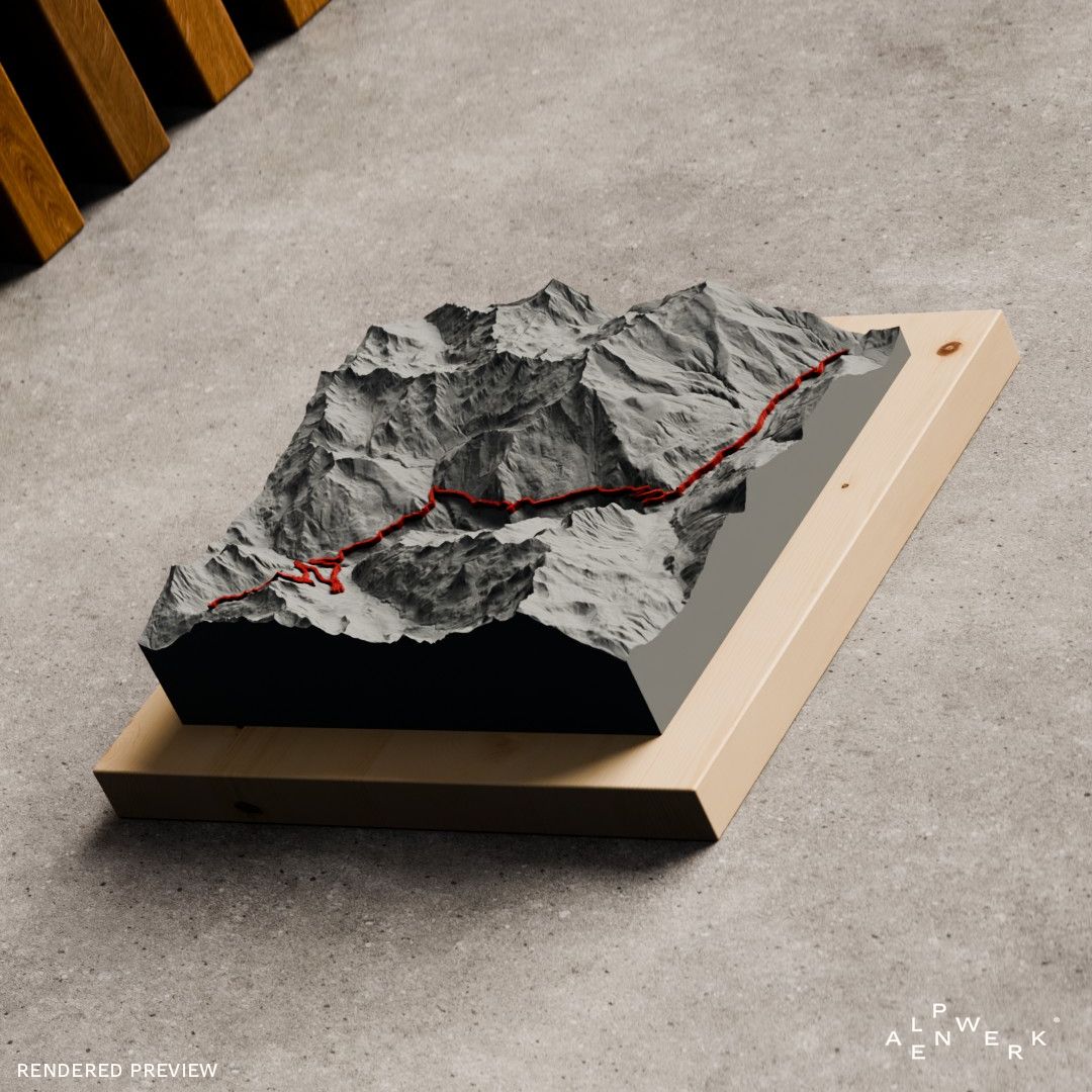 Bergrelief Track | Timmelsjoch