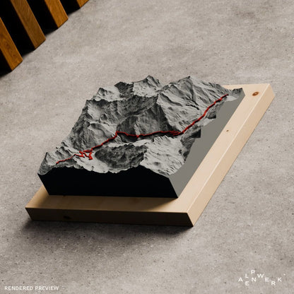 Bergrelief Track | Timmelsjoch