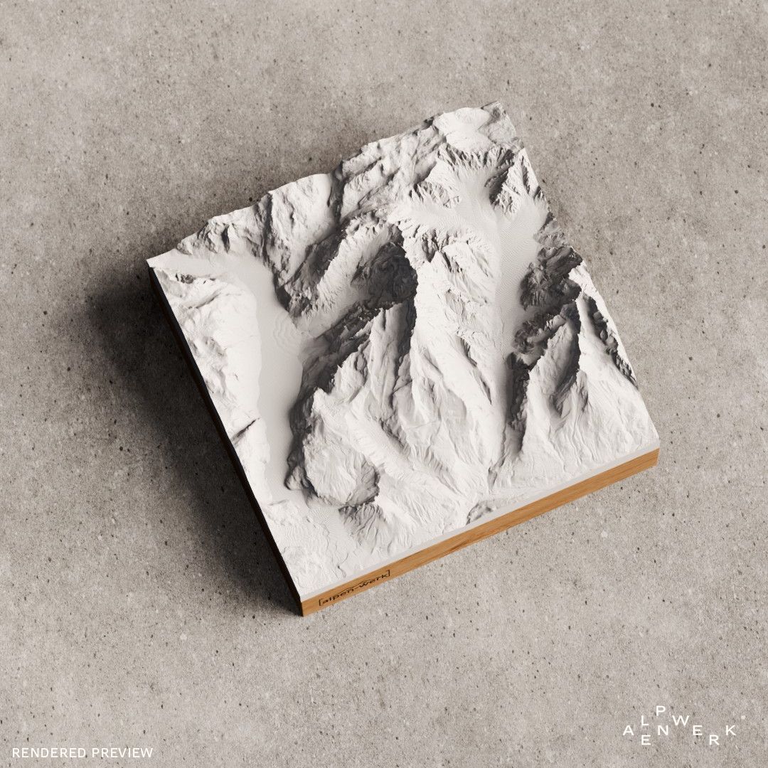 Bergrelief Classic | Watzmann