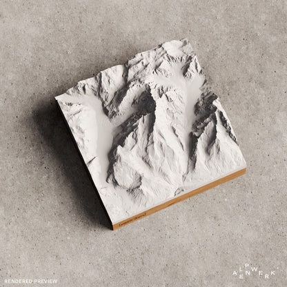 Bergrelief Classic | Watzmann