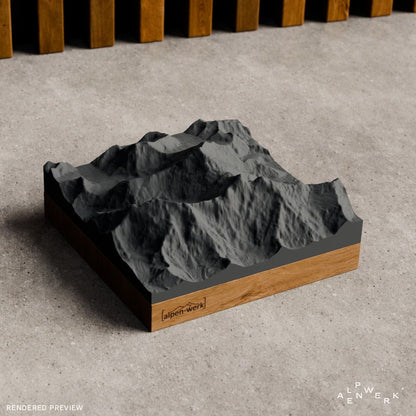 Bergrelief Classic | Mount Everest