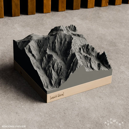 Bergrelief Classic | Mont Blanc
