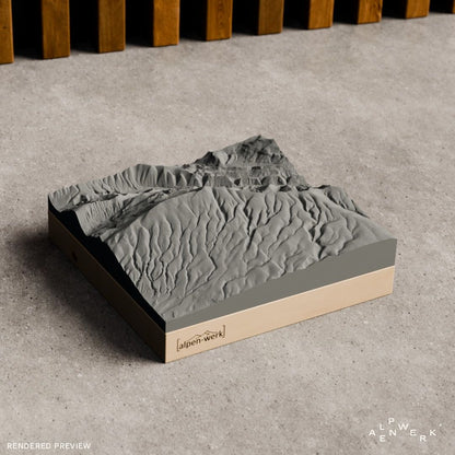 Bergrelief Classic | Mont Ventoux