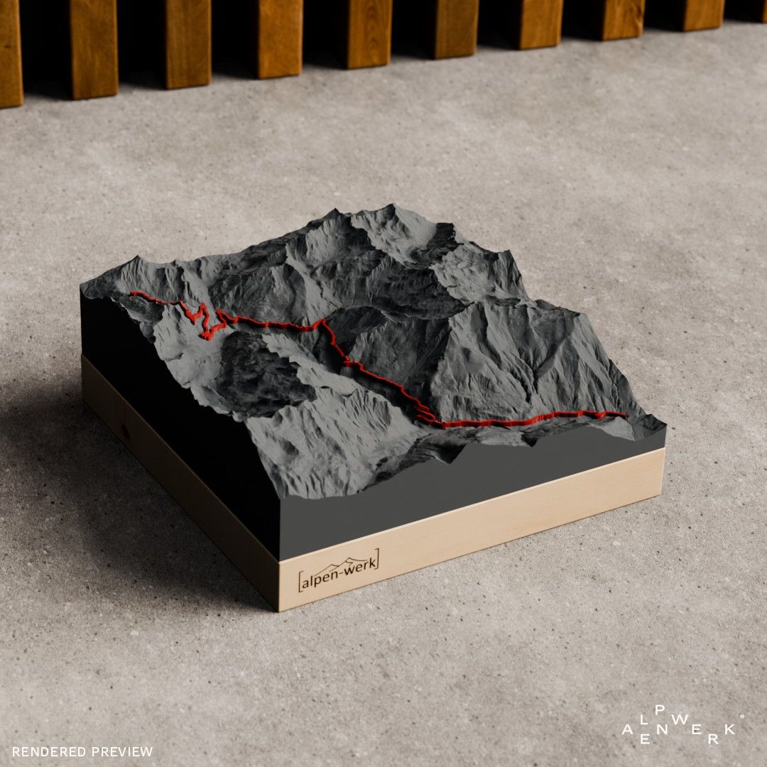 Bergrelief Track | Timmelsjoch