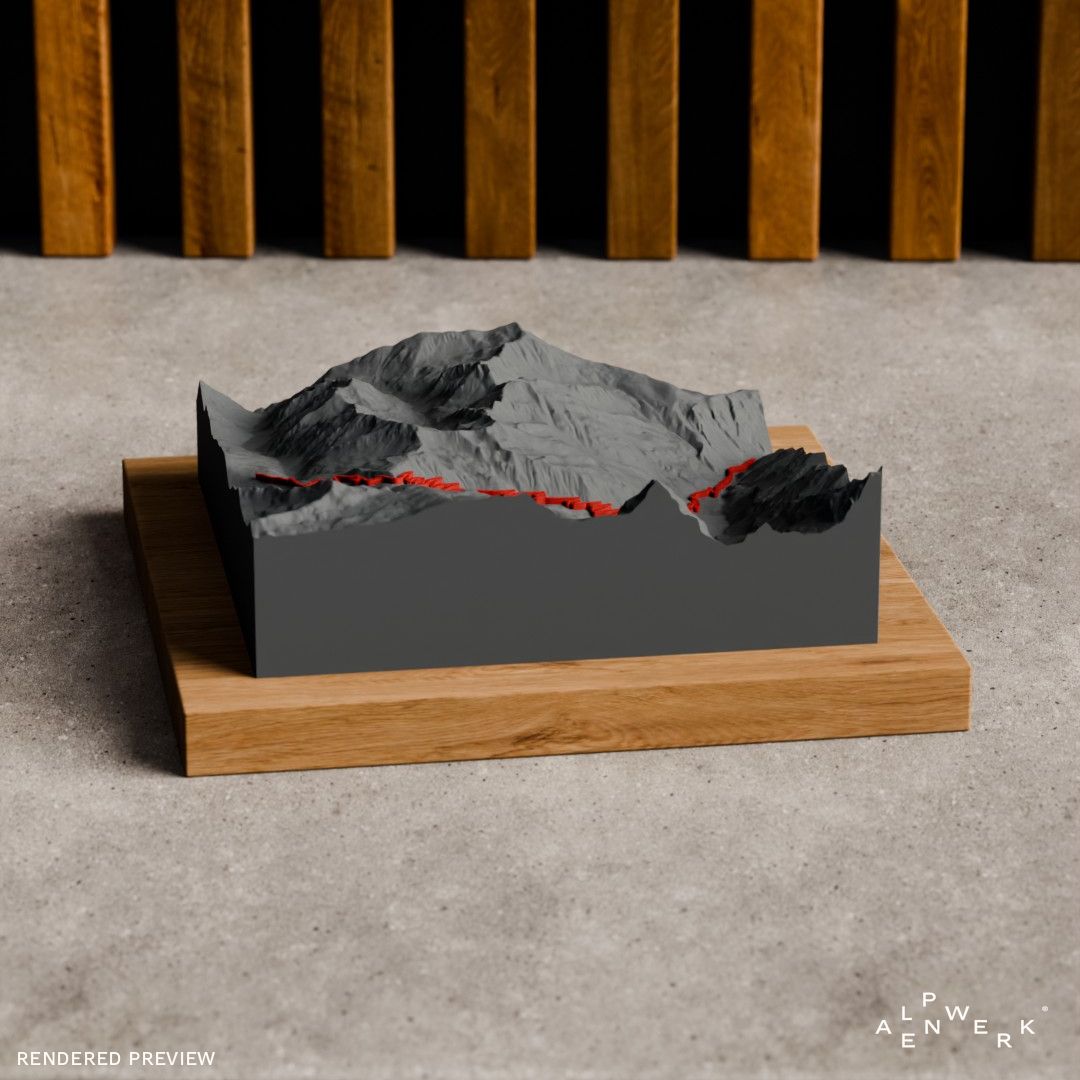 Bergrelief Track | Stilfser Joch - Passo Stelvio