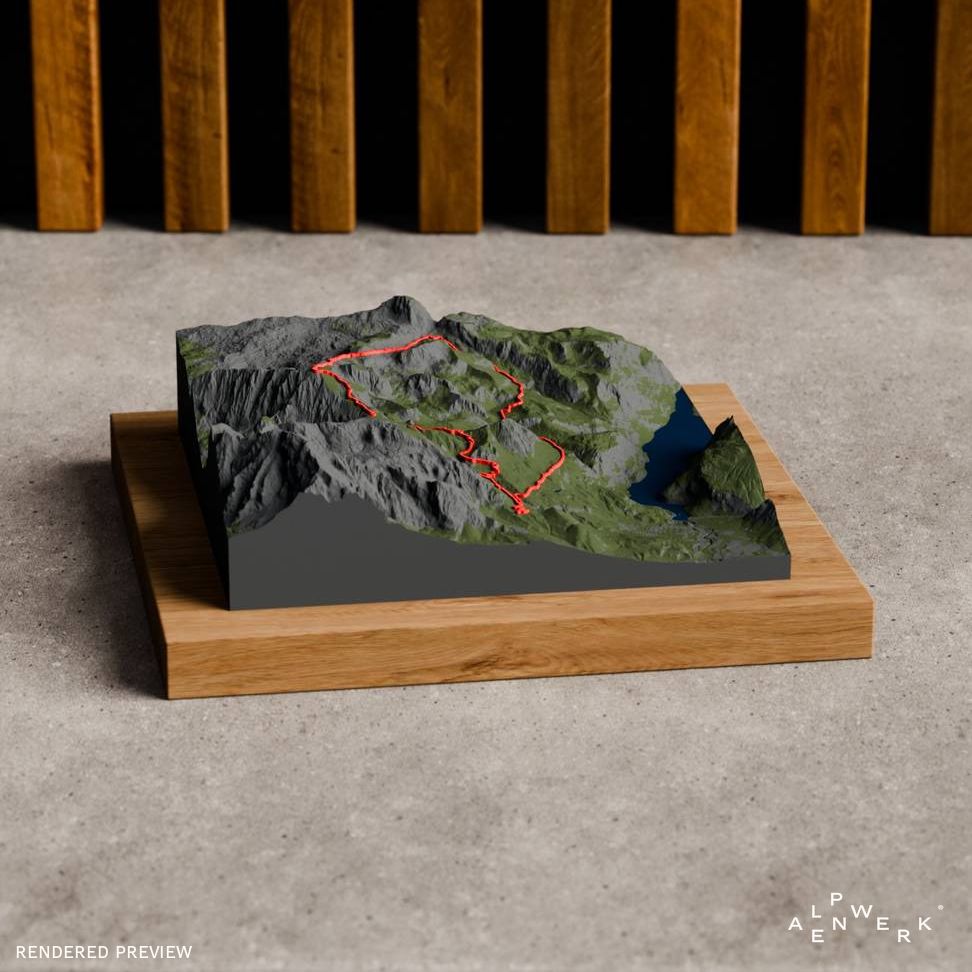 Bergrelief Natural | Kleine Reibn