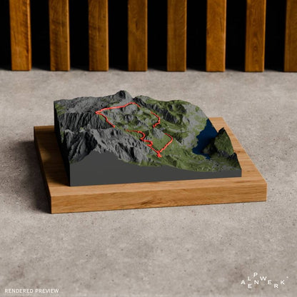 Bergrelief Natural | Kleine Reibn