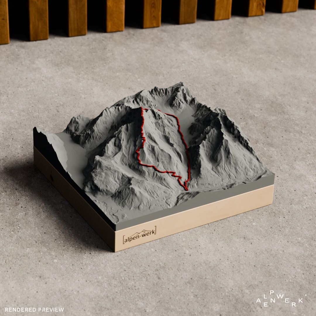 Relieve Ruta | Travesía del Watzmann