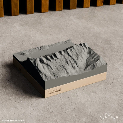 Bergrelief Classic | Churfirsten