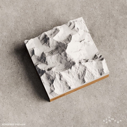 Bergrelief Classic | Mount Everest
