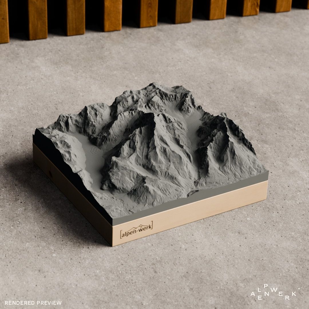 Bergrelief Classic | Watzmann