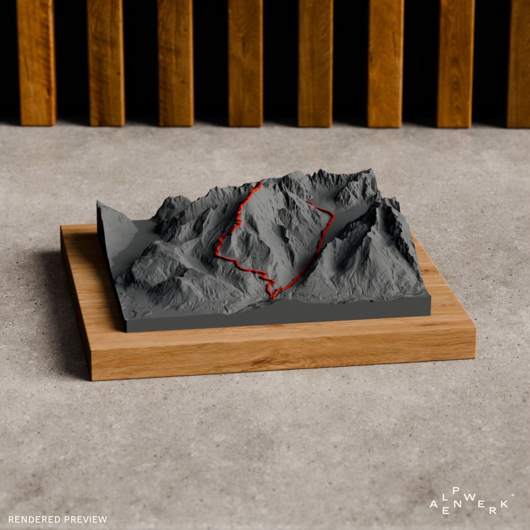 Relieve Ruta | Travesía del Watzmann