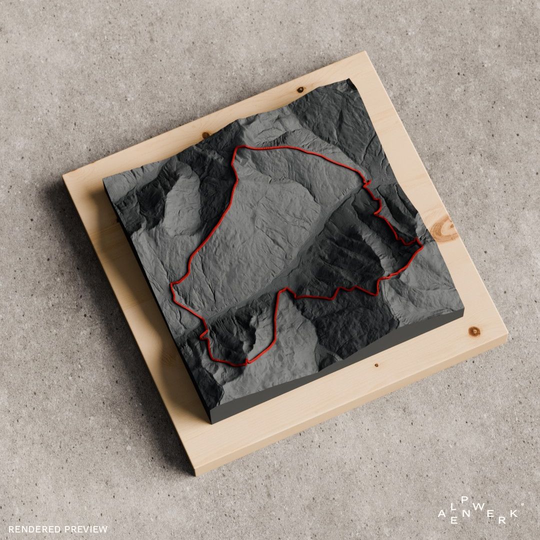 Bergrelief Track | Mountain Attack | Saalbach