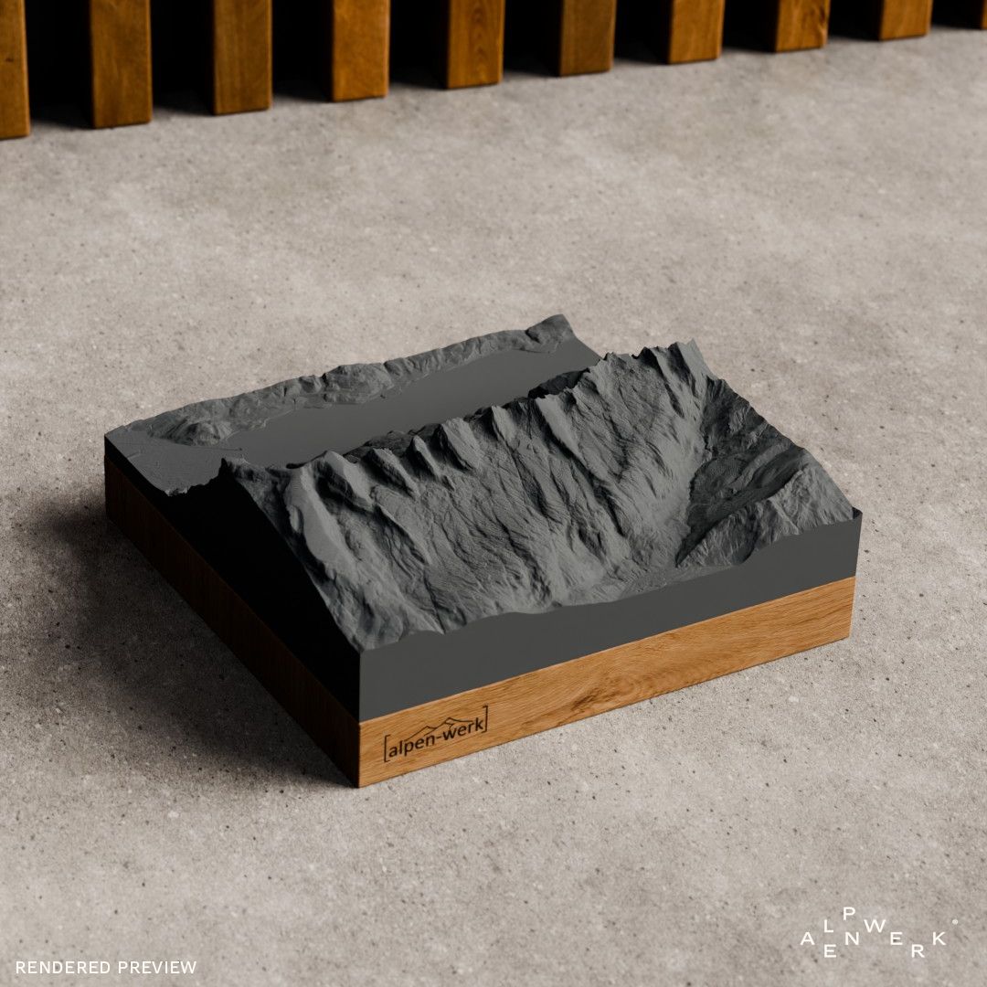 Bergrelief Classic | Churfirsten