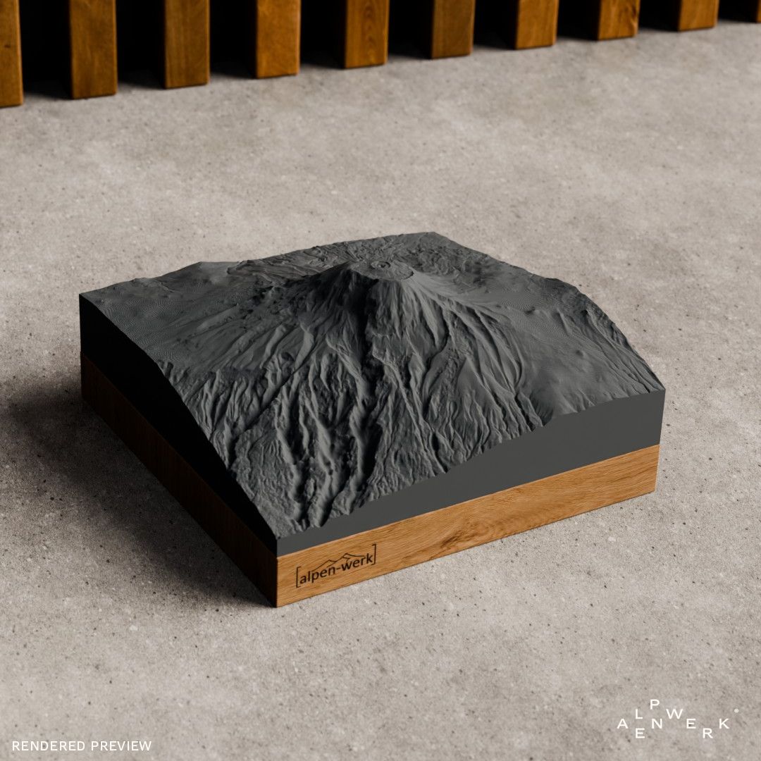 Bergrelief Classic | Kilimanjaro | Uhuru Peak
