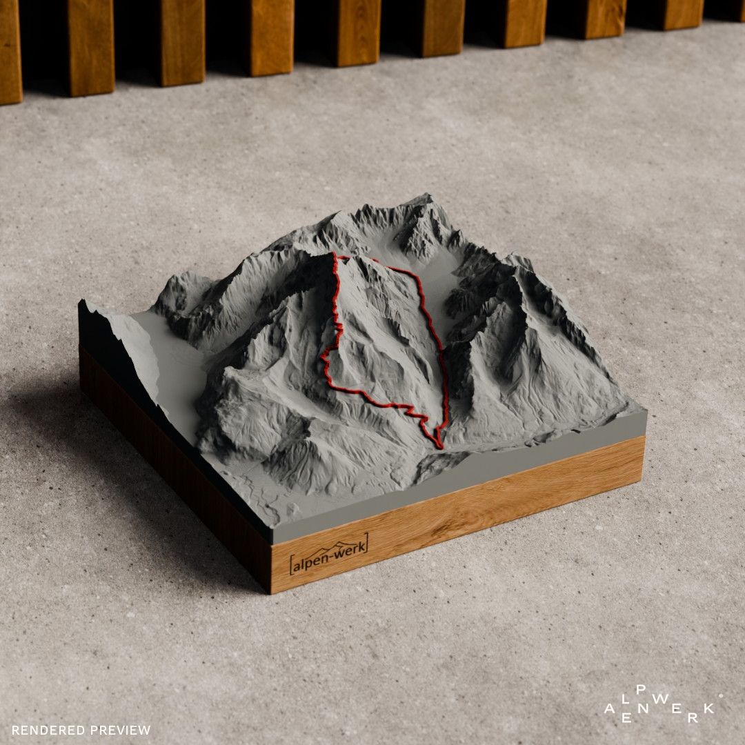 Relieve Ruta | Travesía del Watzmann