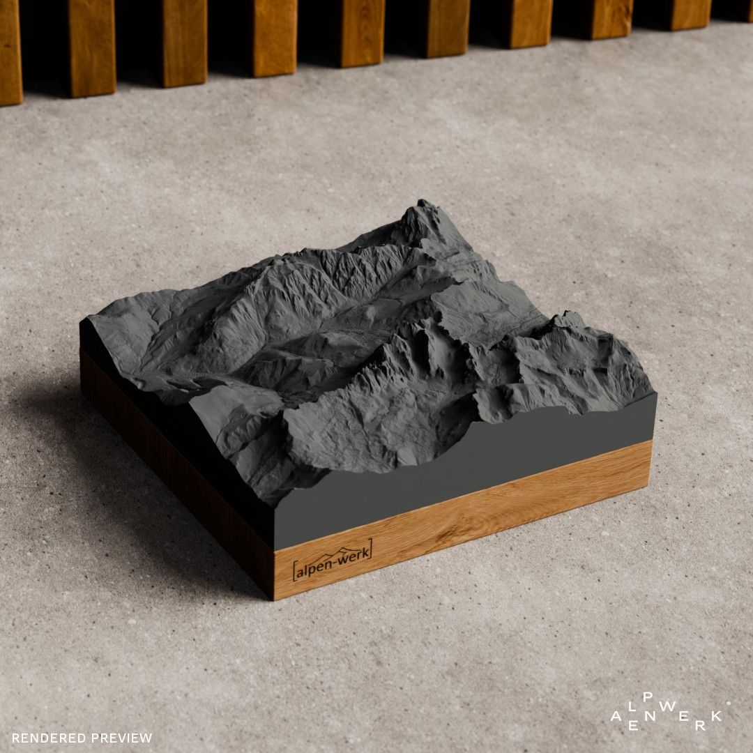 Relief « Chêne » Geislerspitzen