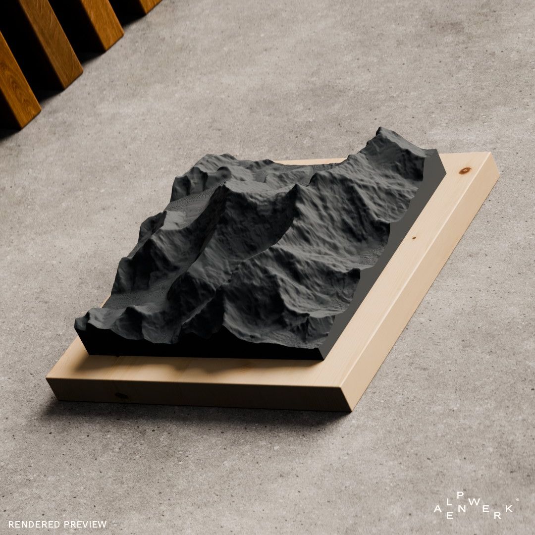 Bergrelief Classic | Mount Everest