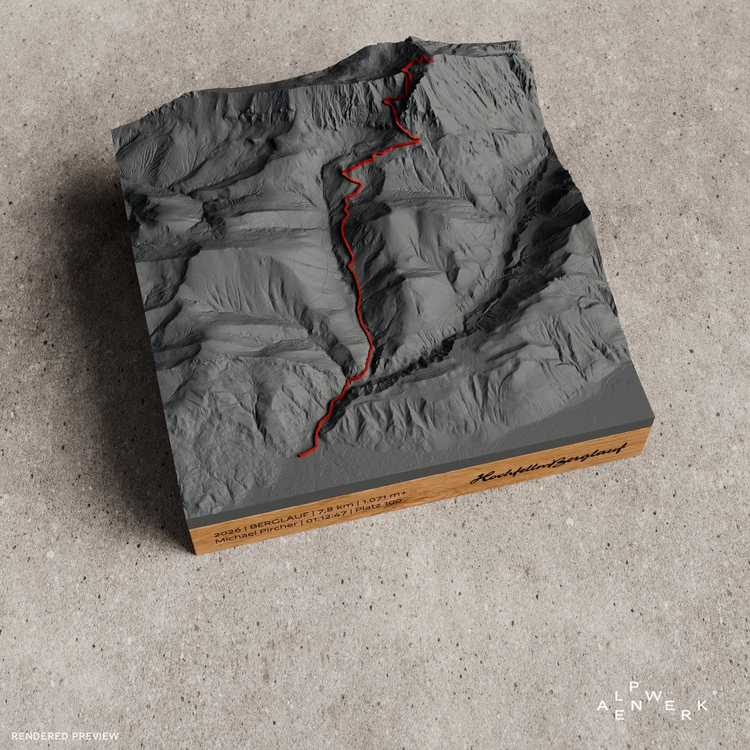 Bergrelief Track | Hochfellnberglauf | 2026