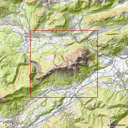 Bergrelief Classic | Grimming - Steiermark