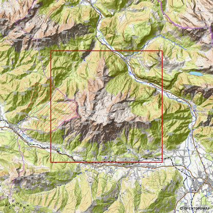 Bergrelief Classic | Birnhorn - Leoganger Steinberge