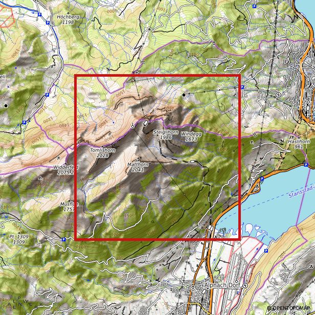 Bergrelief Classic | Pilatus